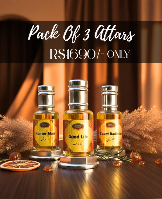 Pack Of 3 Attars Deal